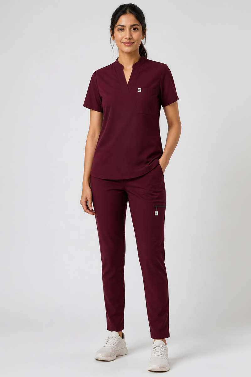 Classic Women’s Scrub Midnight Maroon
