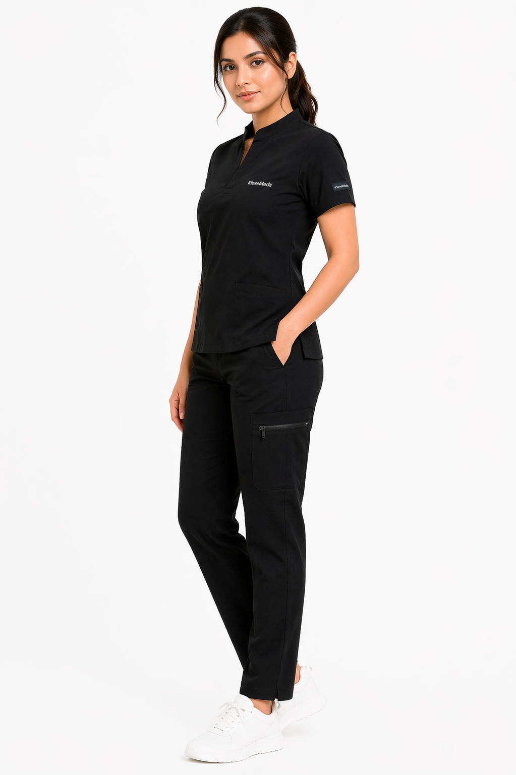 FitX women’s Scrub Black