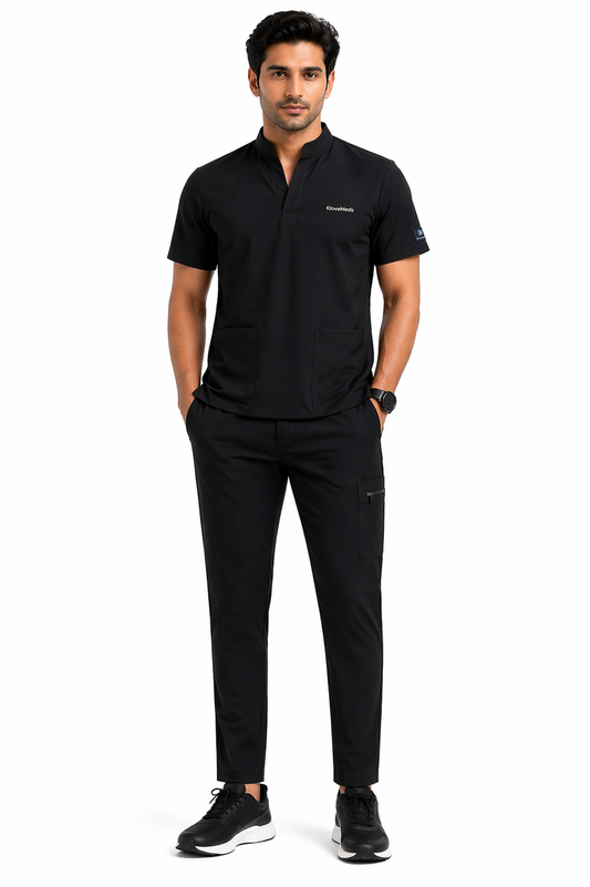 FitX Men’s Scrub Black