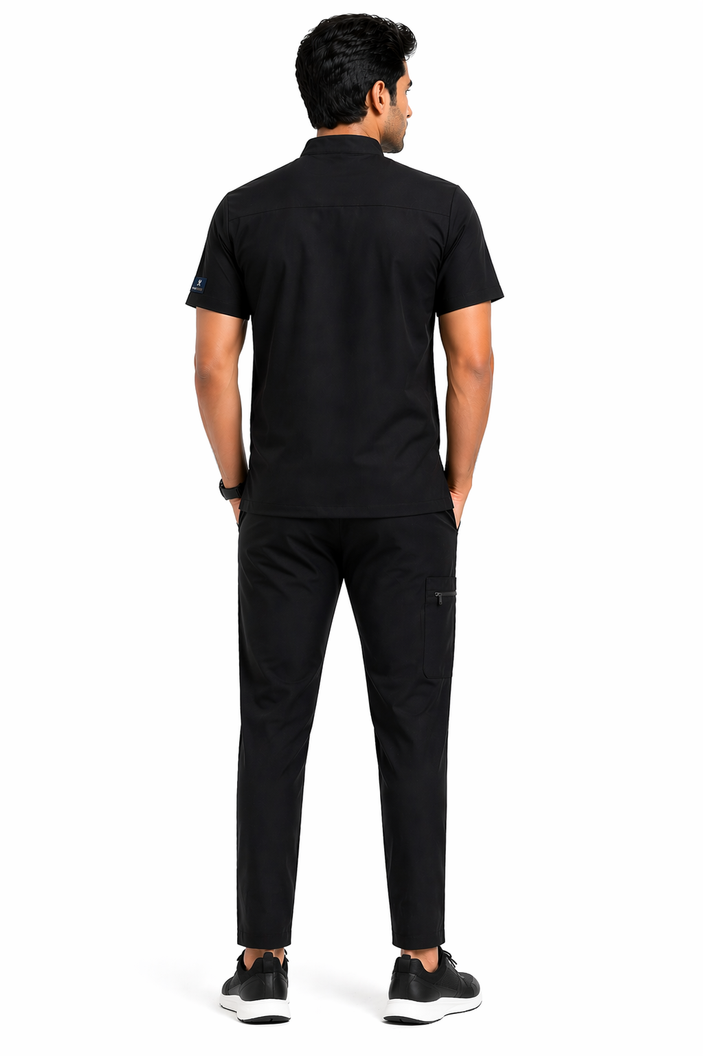FitX Men’s Scrub Black