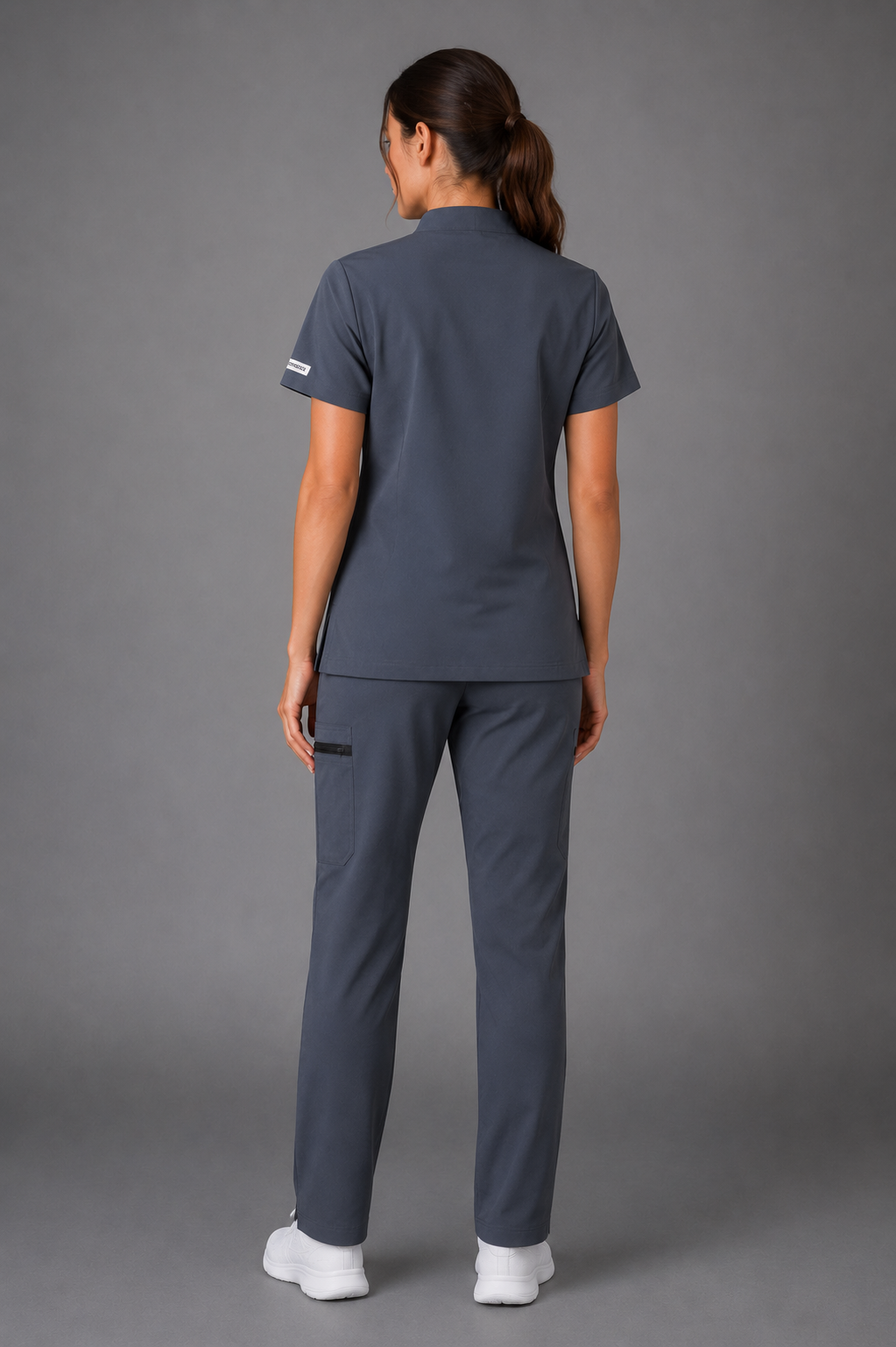 FitX Go women’s Scrub Dark Grey