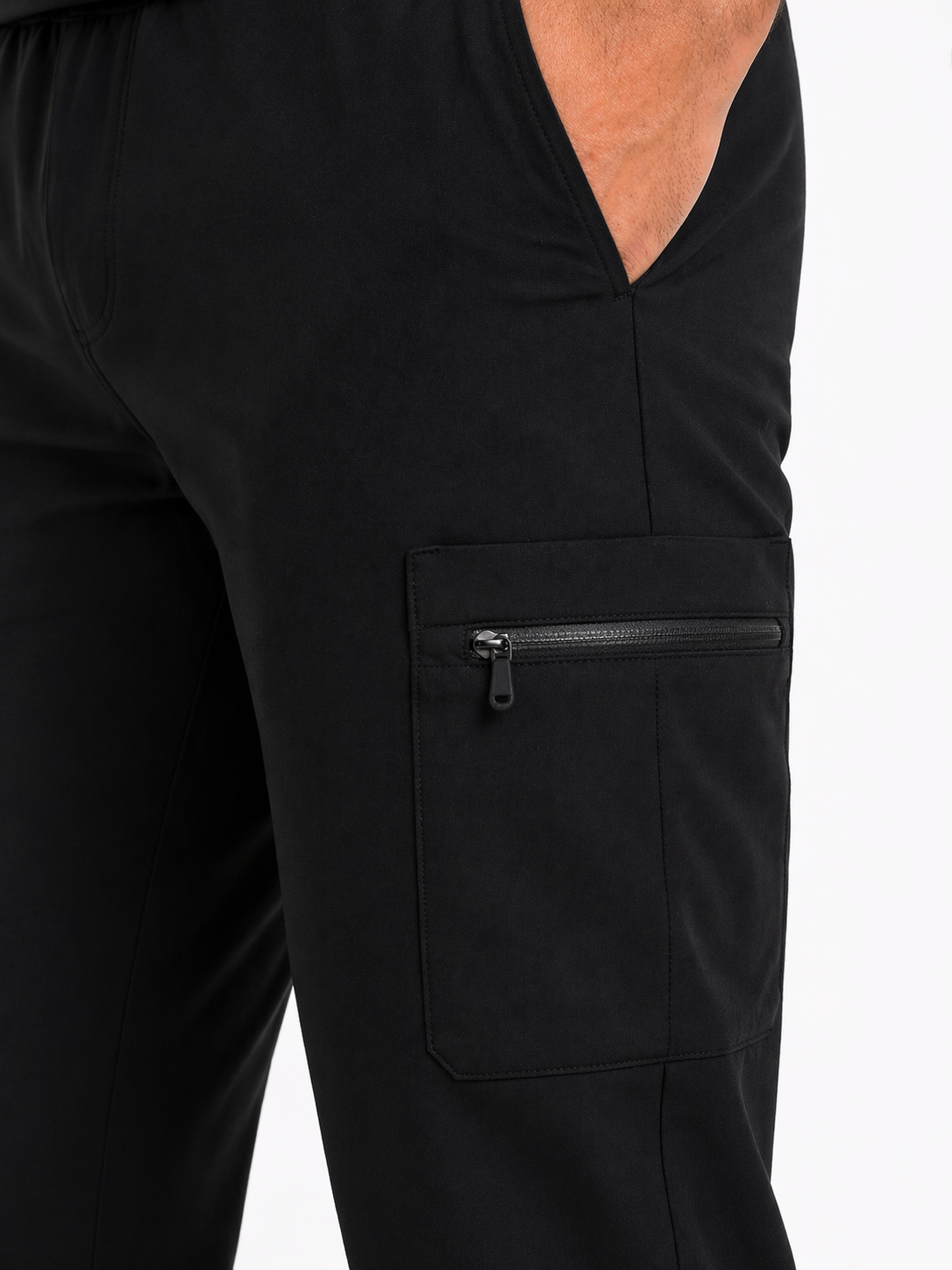 FitX Men’s Scrub Black