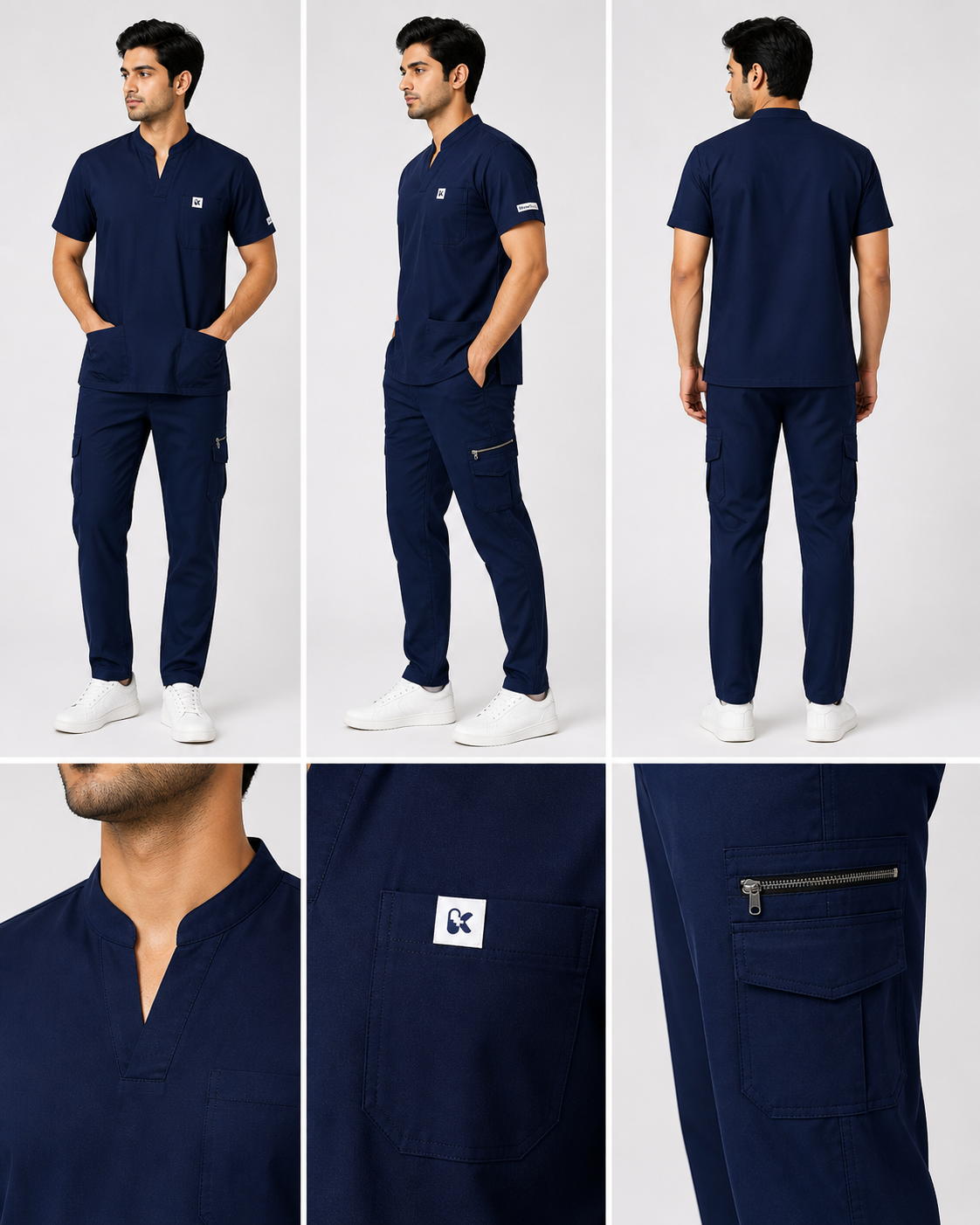 Classical Men’s Scrub Navy Blue