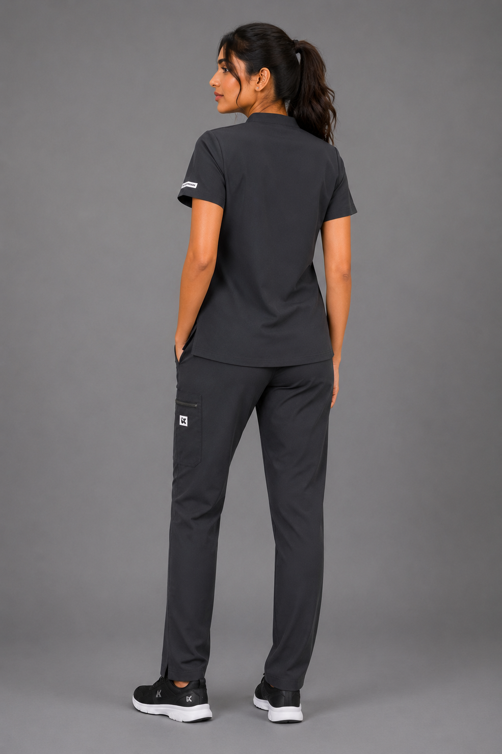 FitX women’s Scrub Grey