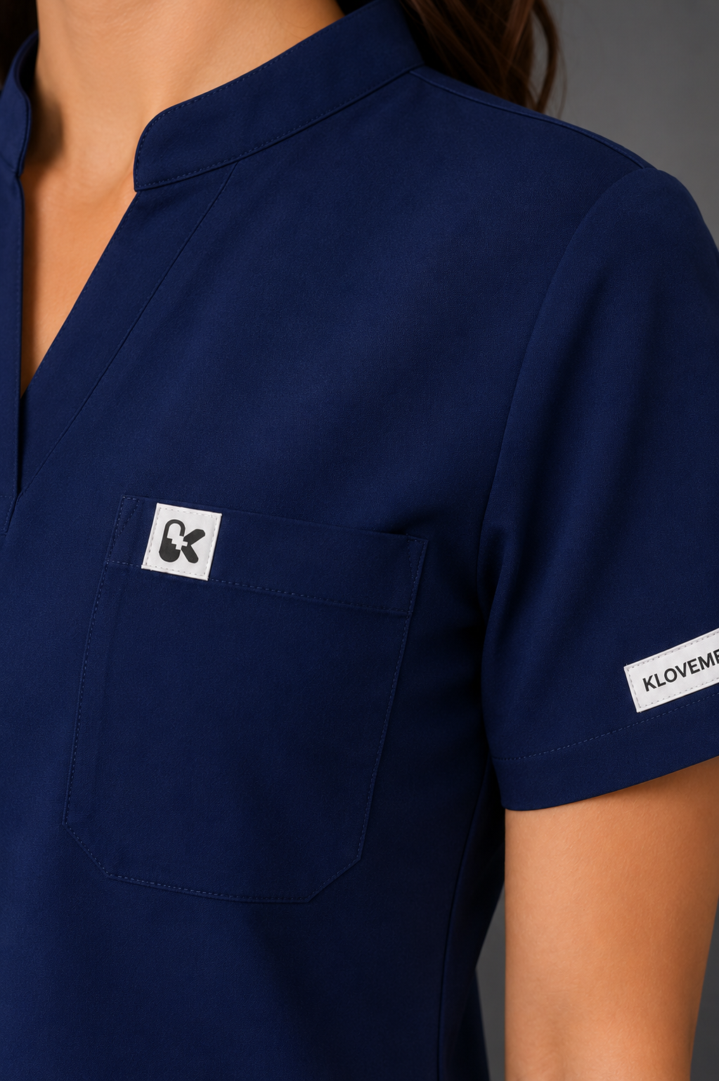 FitX Go women’s Scrub Navy Blue