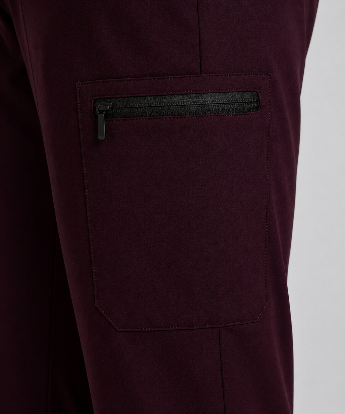 FitX Men’s Scrub Mid Night Maroon