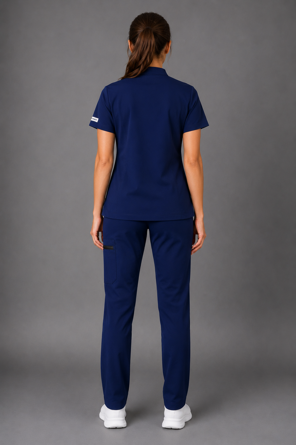 FitX Go women’s Scrub Navy Blue
