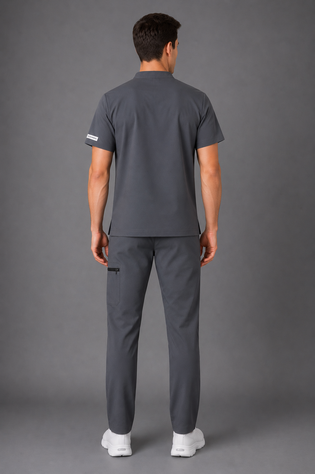 FitX Go Men’s Scrub Dark Grey