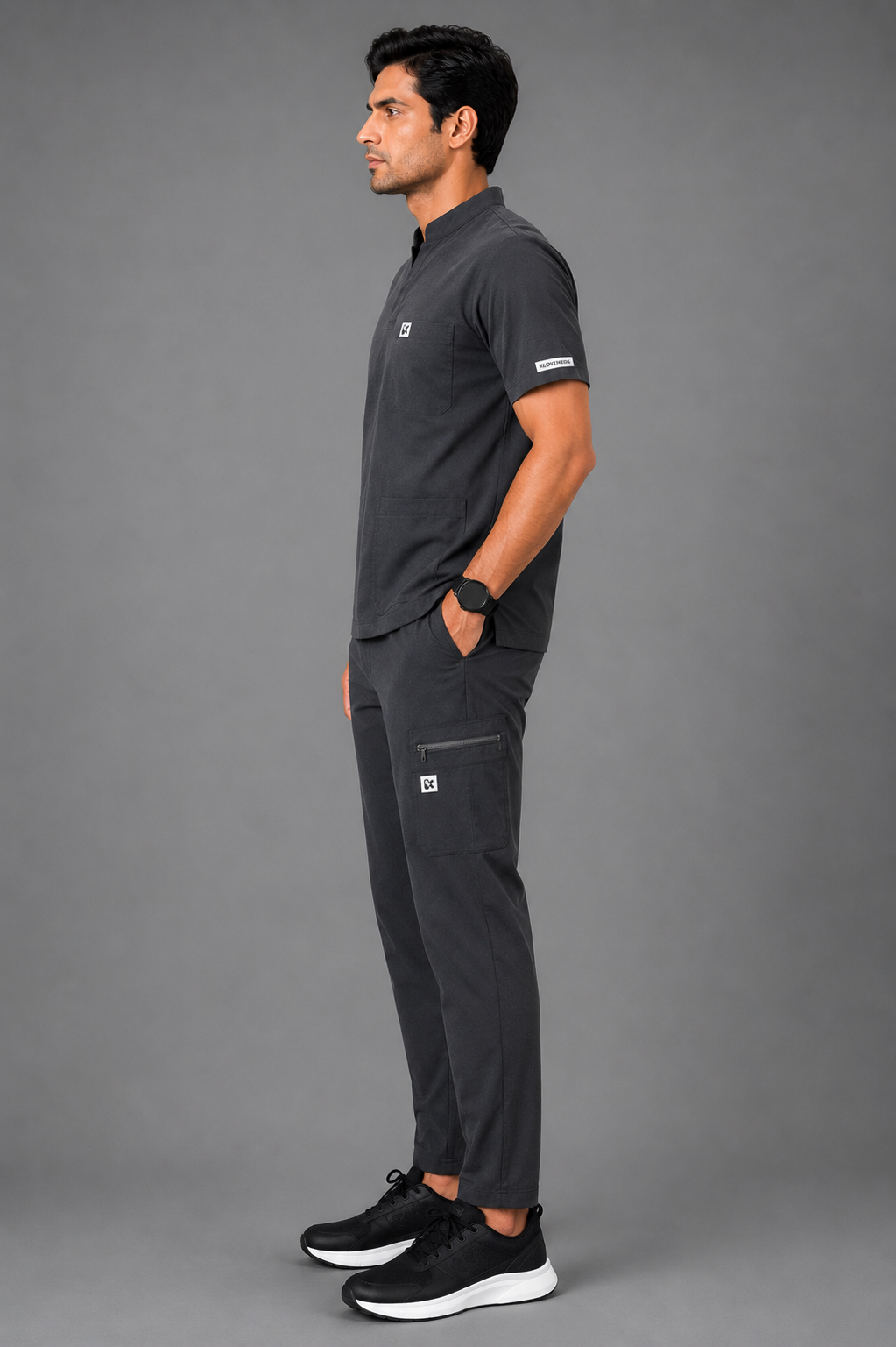 FitX Men’s Scrub Grey