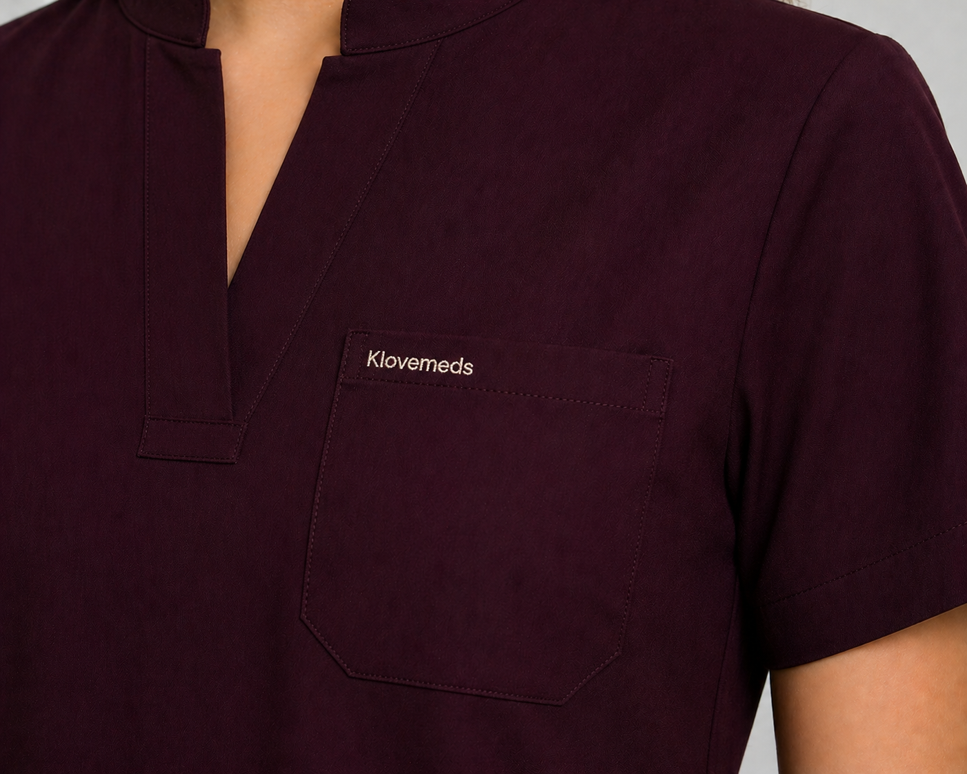 FitX women’s Scrub Midnight Maroon